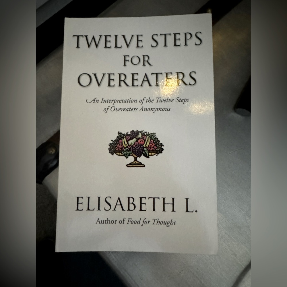 Twelve steps for over eaters book USED smoke free home